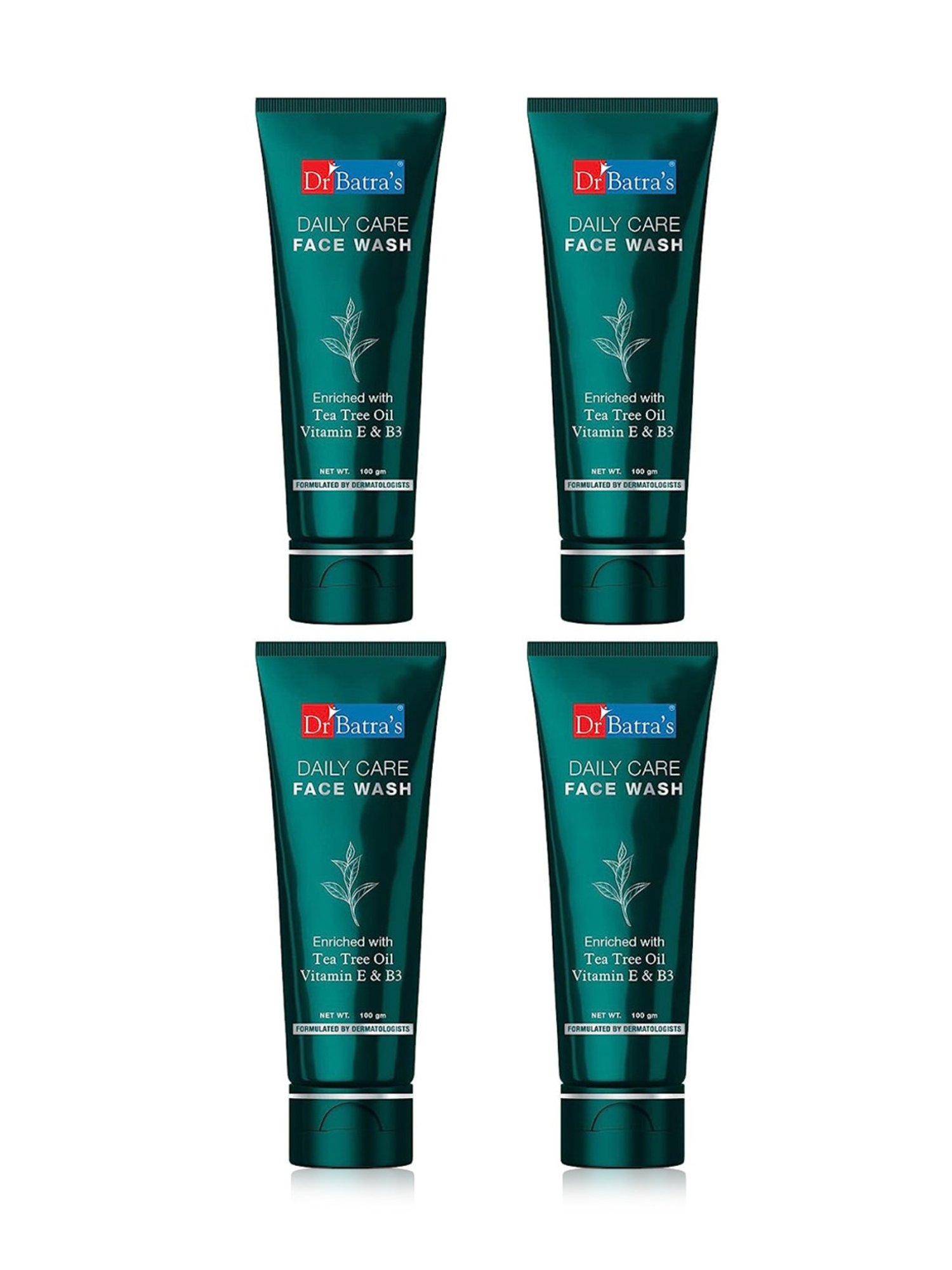 Dr. Batra's Face Wash Daily Care (Pack of 4)