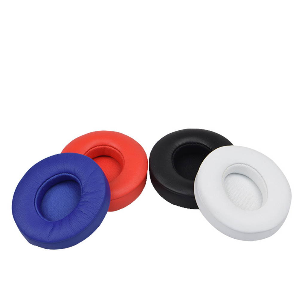 SOLO 2.0 /3.0 universal earphone cover, Bluetooth wireless earphone ear cushion, with soft protein leather memory foam--Gray