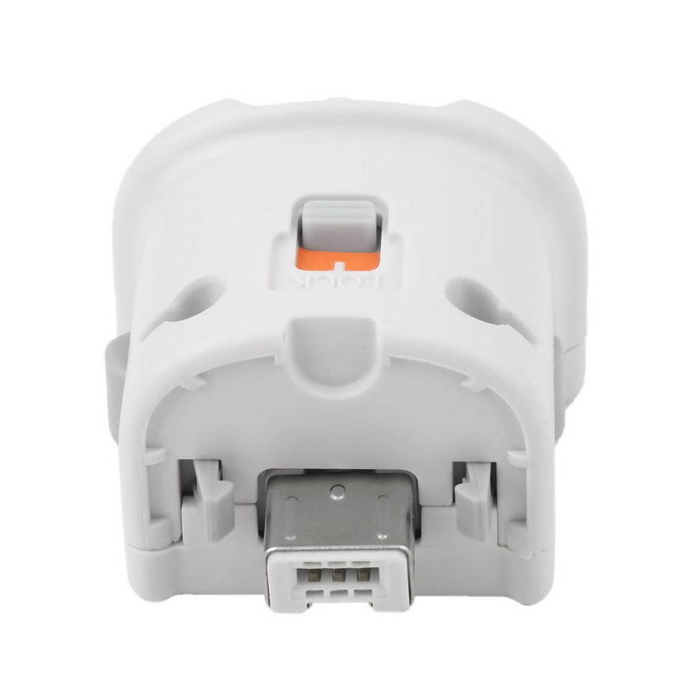 REDGO 2X Motion Plus Adapter Sensor for Nintendo Wii Wii U Remote Controller White