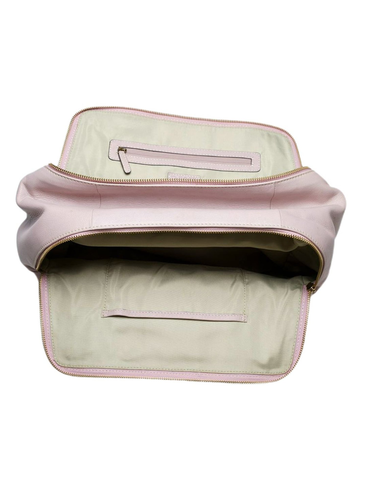 RI2K London Pink Leather Large Handbag