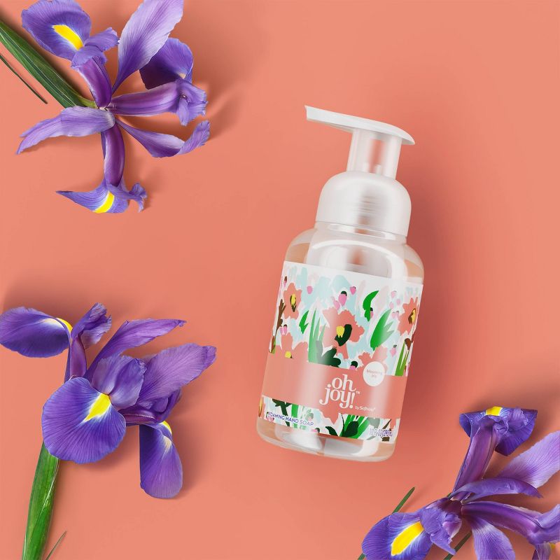 Oh Joy! by Softsoap Limited Edition Foaming Hand Soap Decor for your Counter - Blooming Iris - 10 fl oz