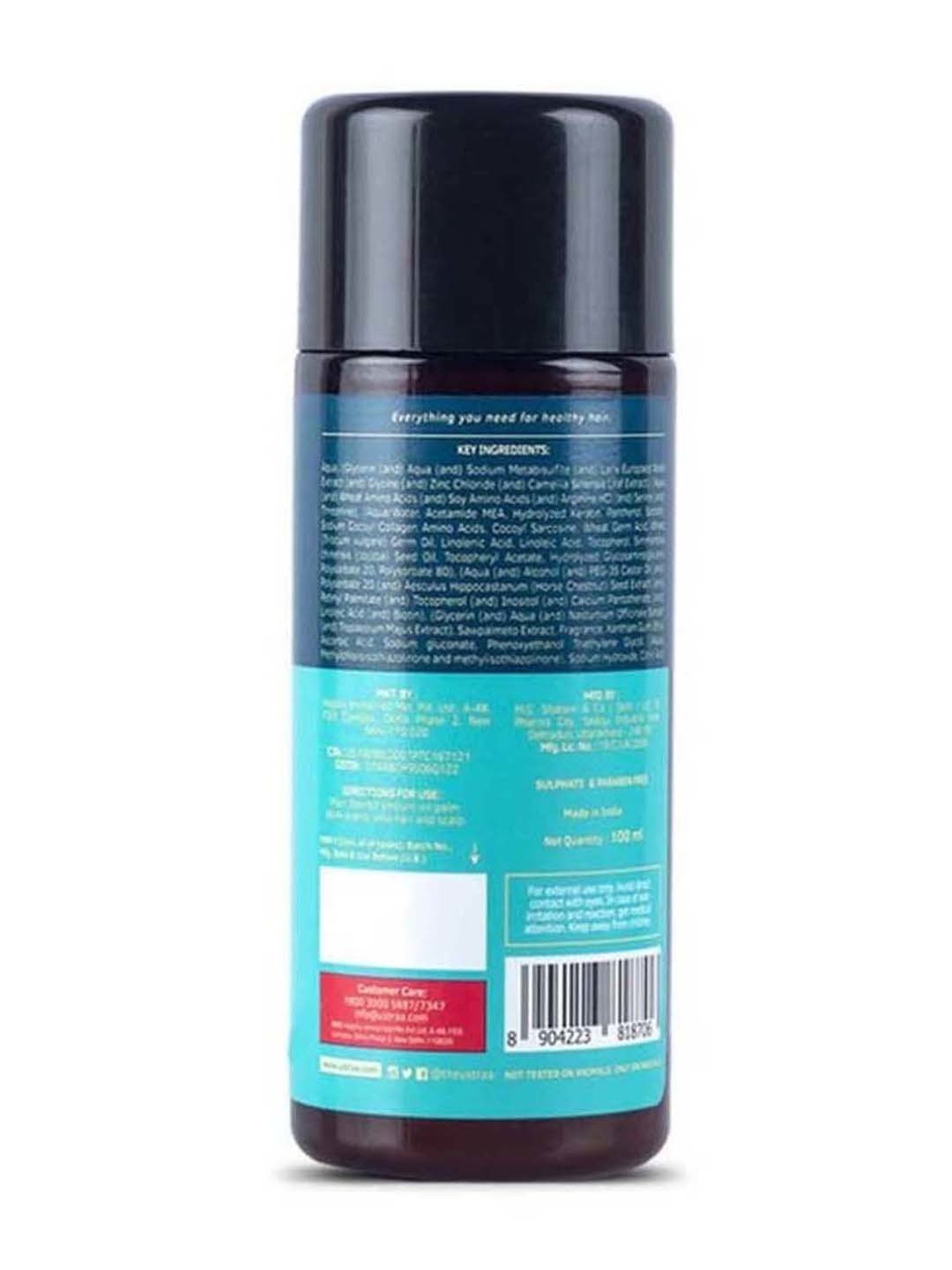 Ustraa Power Face Wash & Hair Growth Vitalizer Combo Set