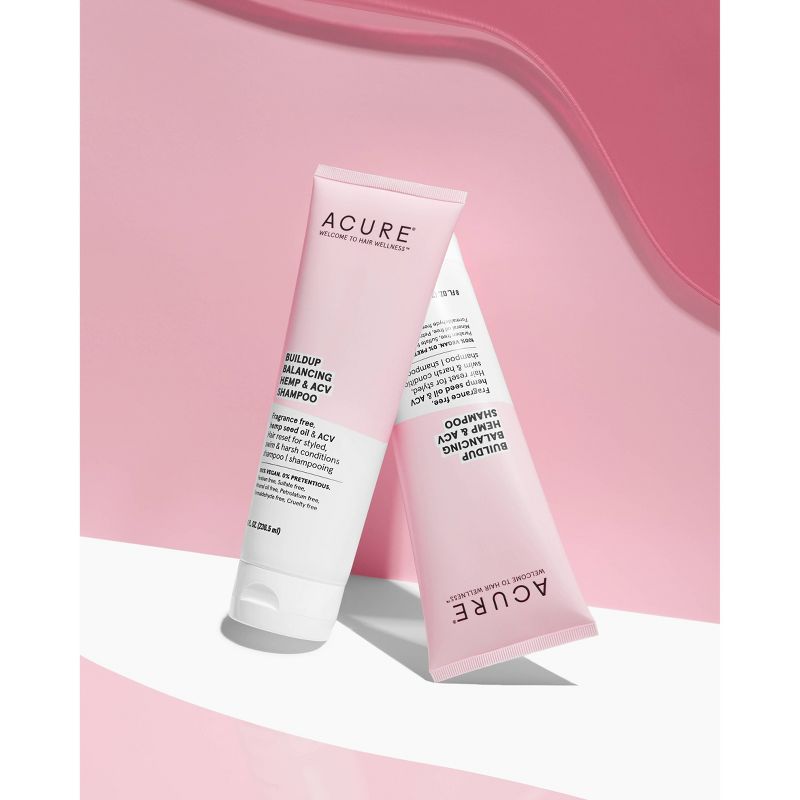 Acure Buildup Balancing Hemp & ACV Shampoo - 8 fl oz