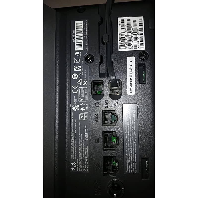 IP Phone 7841 VoIP Phone SIP SRTP 4 Lines