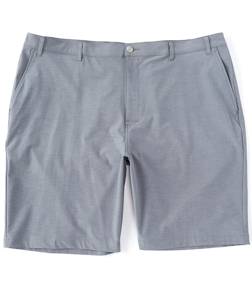 Callaway Big & Tall Textured Performance Stretch 10.5#double; Inseam Shorts