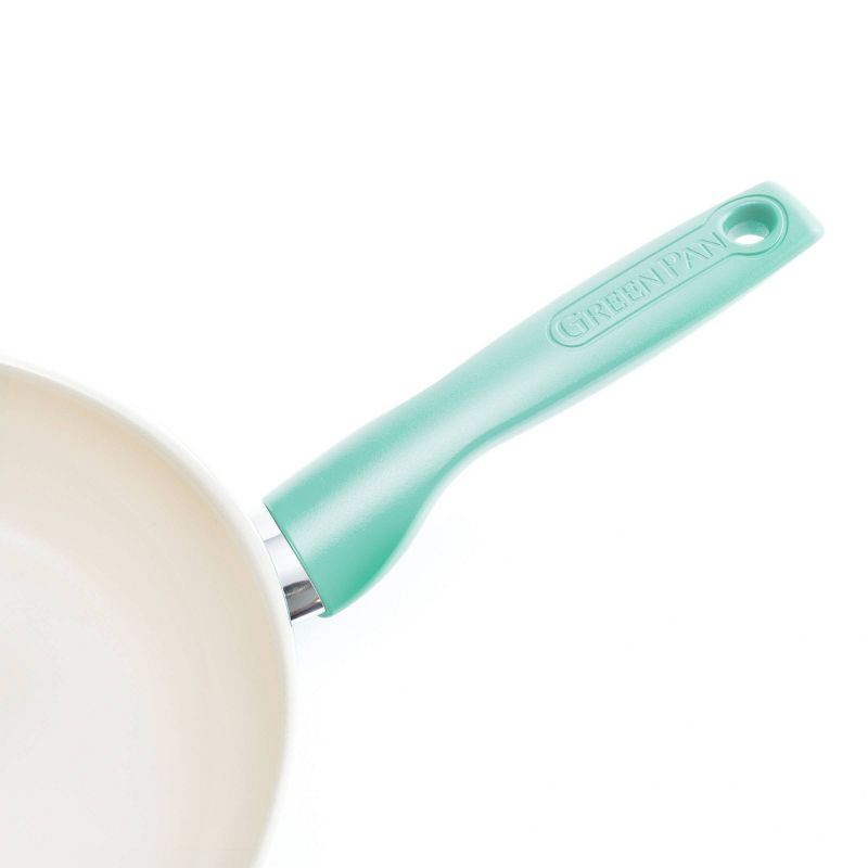 GreenPan Rio 8" and 10" Ceramic Non-Stick Cookware Set Turquoise