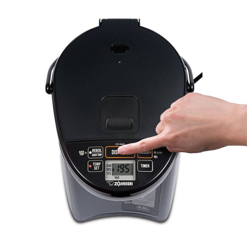 Zojirushi CD-NAC50BM Micom Water Boiler & Warmer - Metallic Black