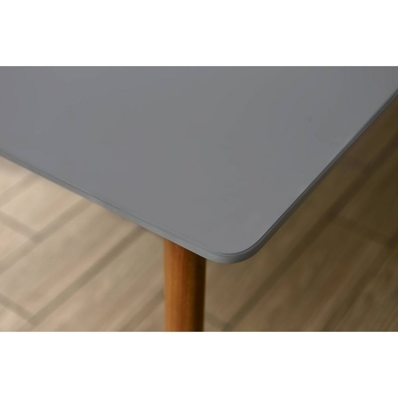 Newhaven 9pc Patio Dining Set with Rectangular Table with Teak Finish - Amazonia