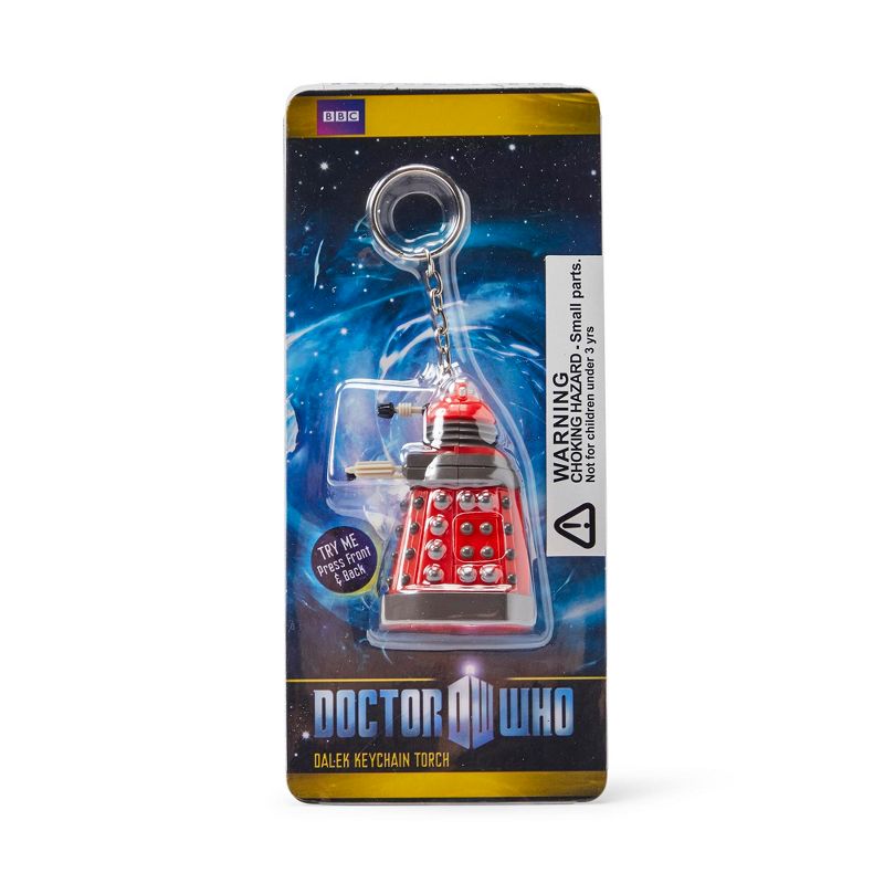 Seven20 Doctor Who Red Dalek Keychain Flashlight