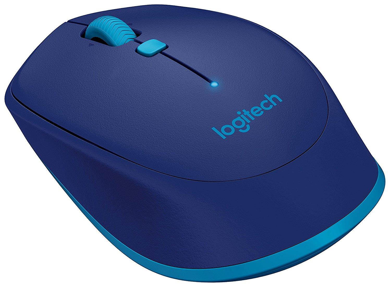 Logitech M535 Compact Bluetooth Wireless Optical Mouse for Mac, Windows, Chrome OS and Android Devices &ndash; Blue