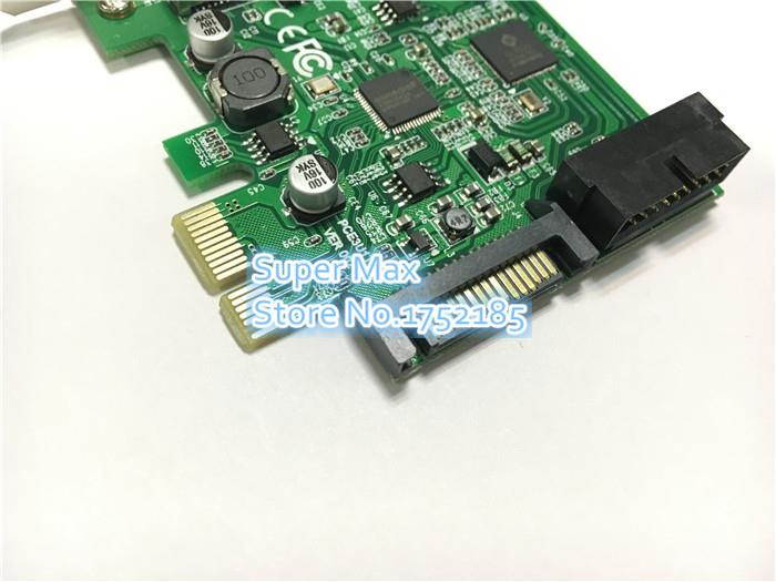 USB Type-C + USB Changing Port +19pin USB header PCI-e Card Desktop PCI Express to USB Adapter card for MACPRO OSX 10.9