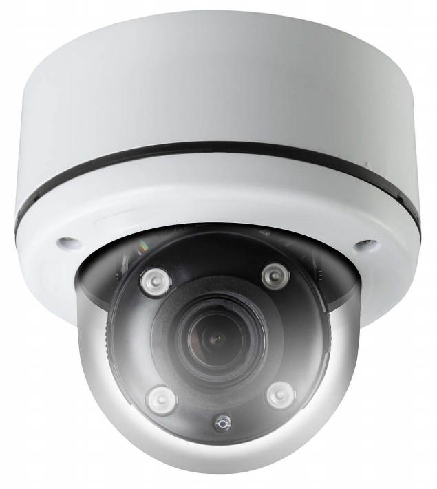 Eyemax TIV MB5332V-W HD-TVI 5MP IR Vandal DOME Camera 2.8-12mm Motorized, 4 COB IR LED 12V DC