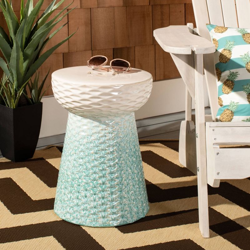 Fiber Clay Patio Garden Stool - Olivia & May