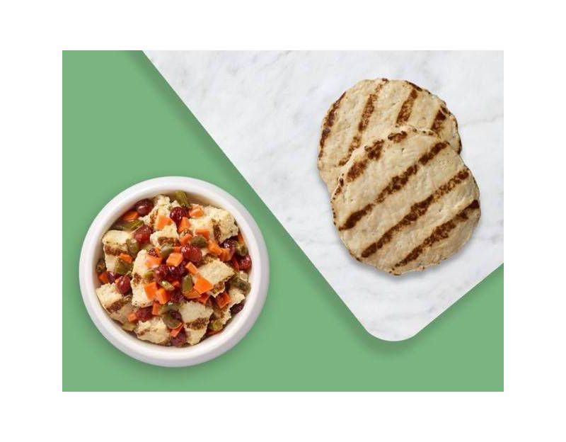 Freshpet Homestyle Creations Chicken Recipe Patties Refrigerated Wet Dog Food - 1lb