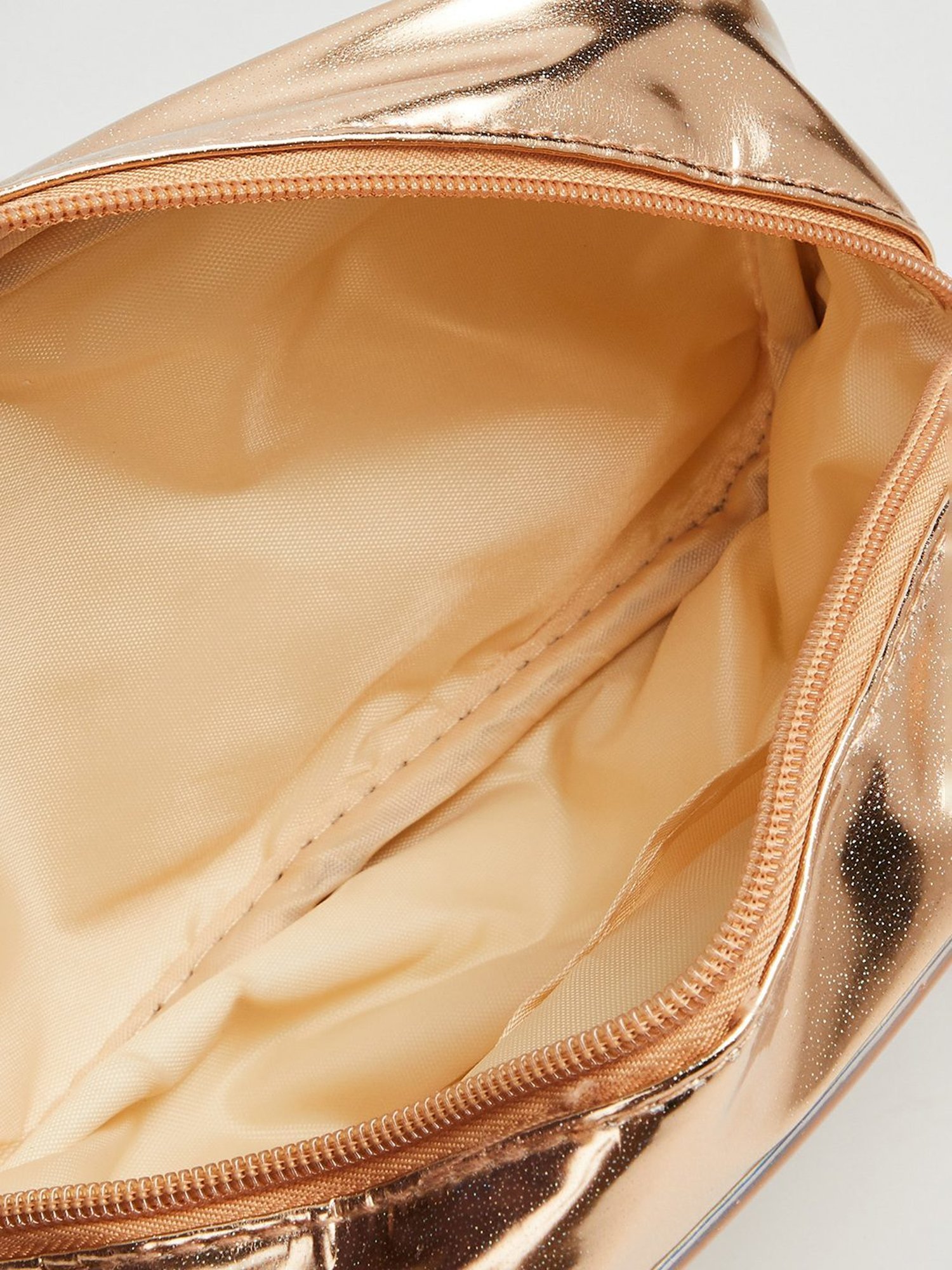 Ginger by Lifestyle Peach Shimmer Pouch