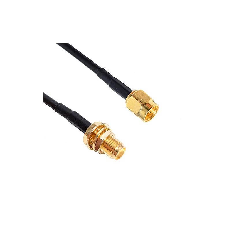 WiFi Antenna Extension Cable with SMA Male to SMA Female Coax Connector 3m 10FT by