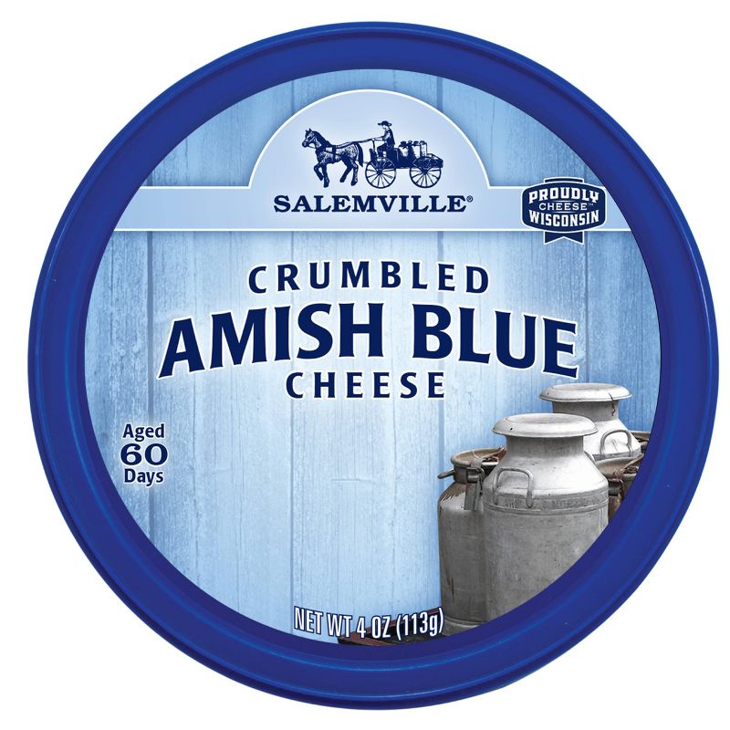 Salemville Amish Blue Cheese Crumbles - 4oz