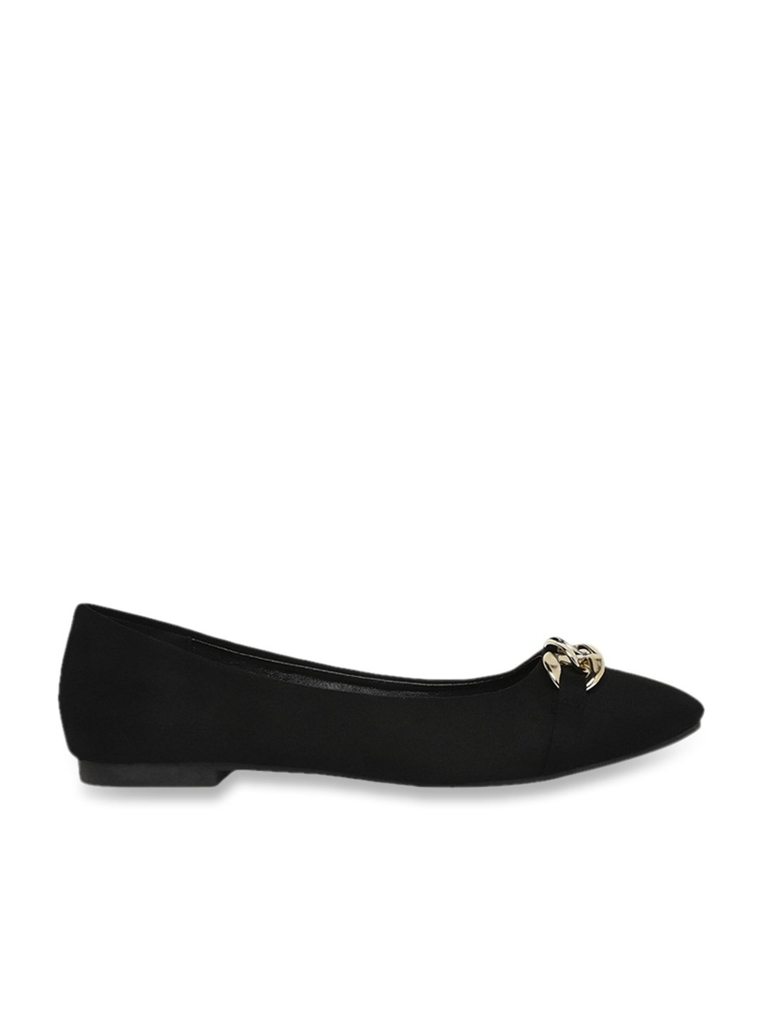 Forever Glam by Pantaloons Women's Black Flat Ballets