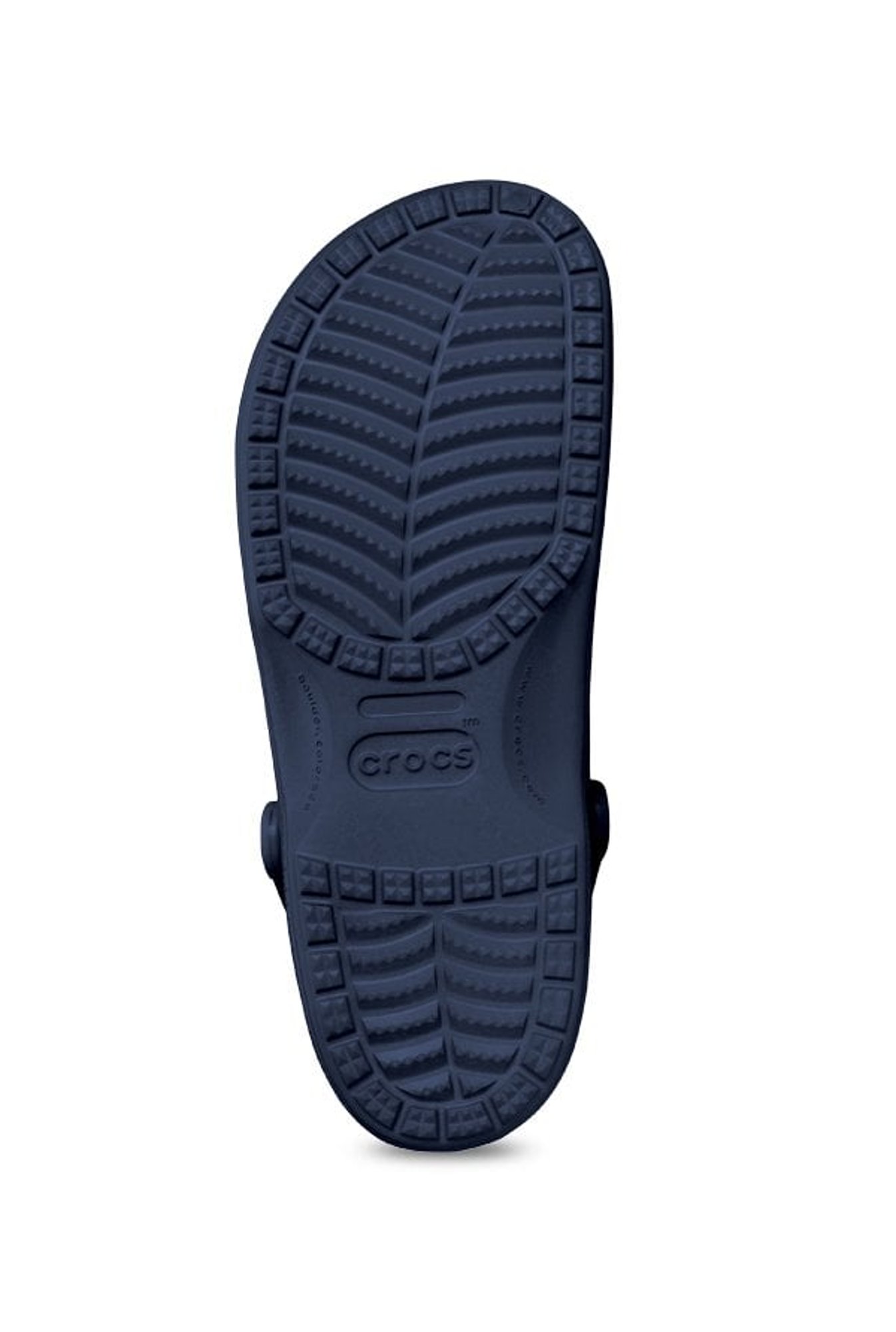 Crocs Unisex Baya Navy Back Strap Clogs