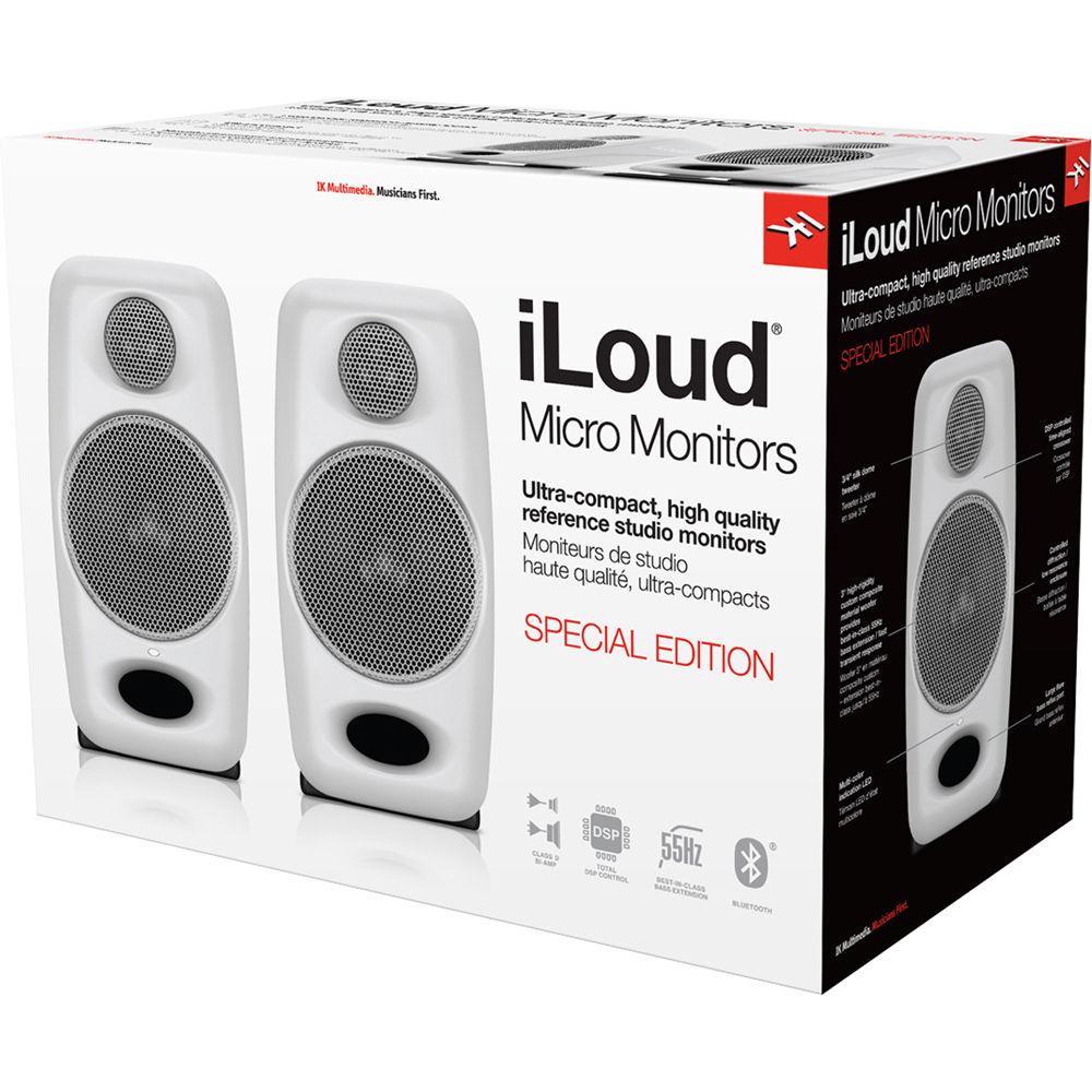 IK Multimedia iLoud Micro Monitors (Pair, Special Edition White)