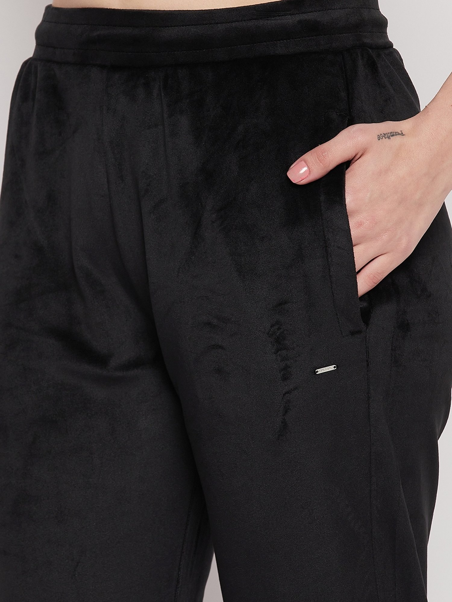 Okane Black Regular Fit Tracksuit