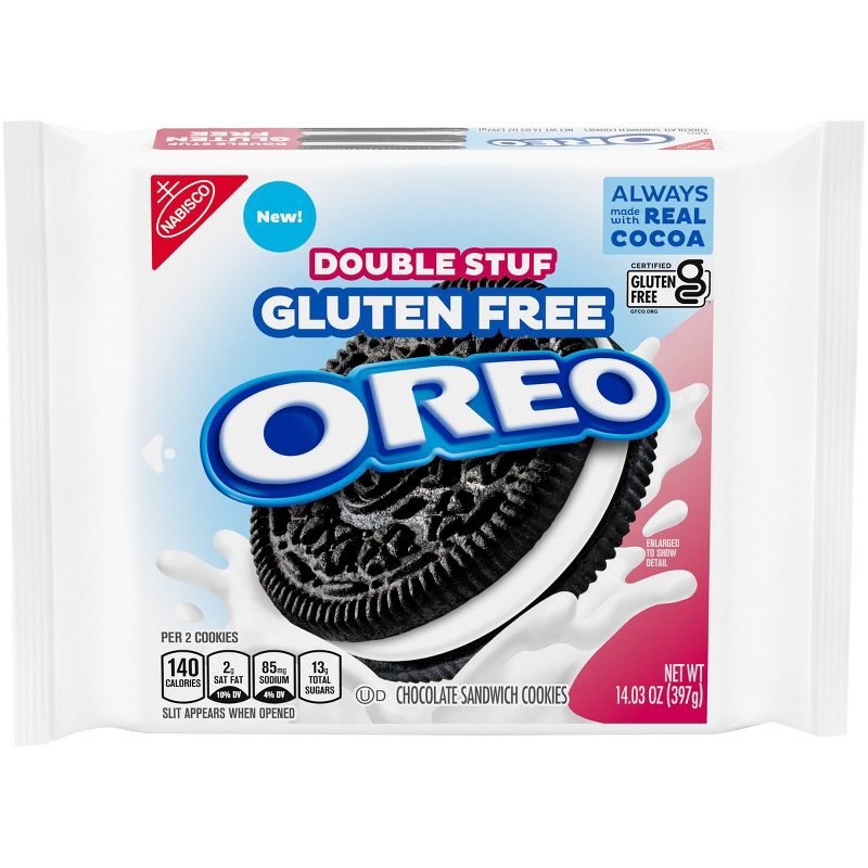 Oreo Double Stuf Gluten Free Family Size - 14.03oz