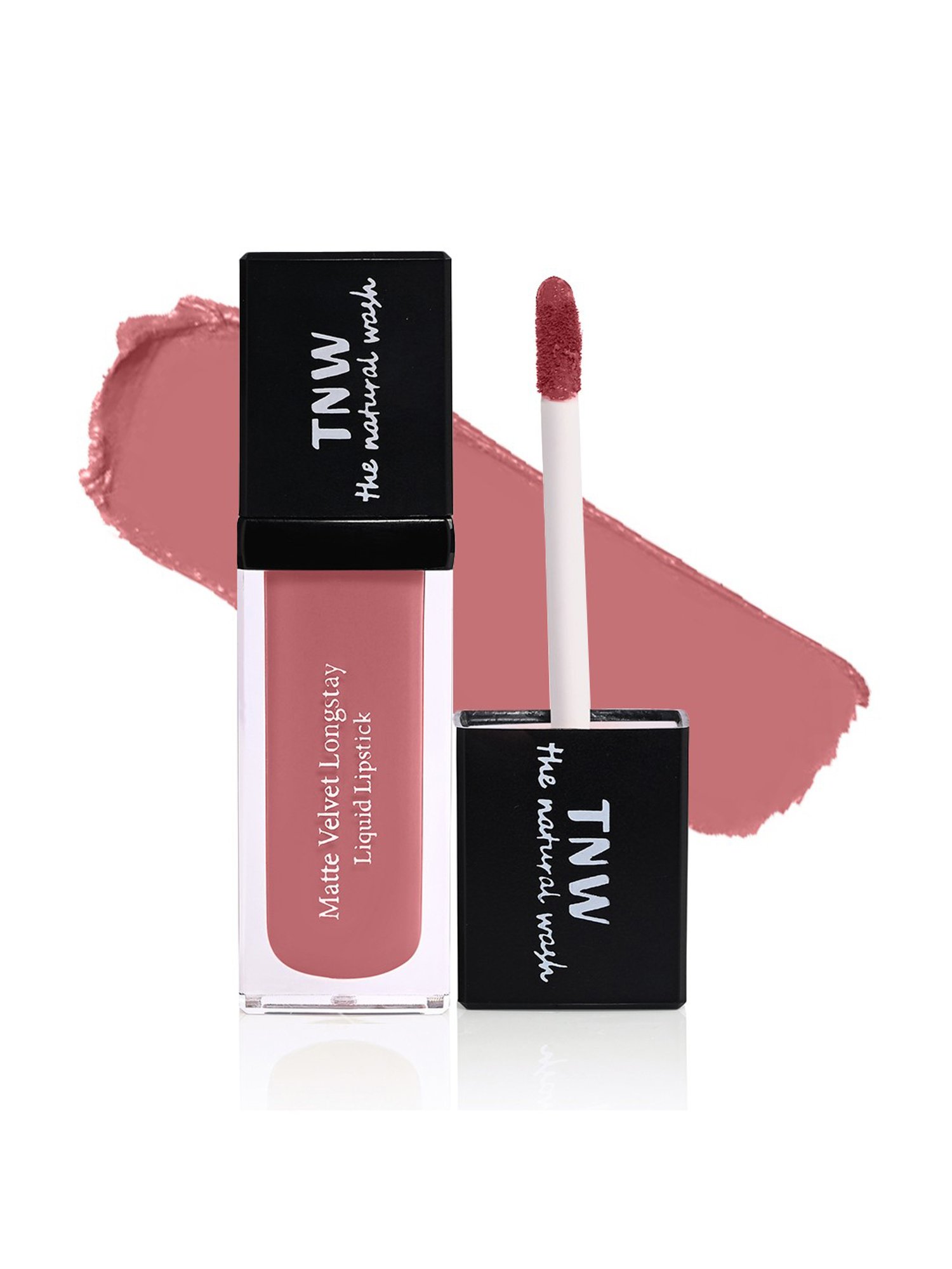 TNW-The Natural Wash Matte Velvet Longstay Liquid Lipstick Pinktastic - 5 ml