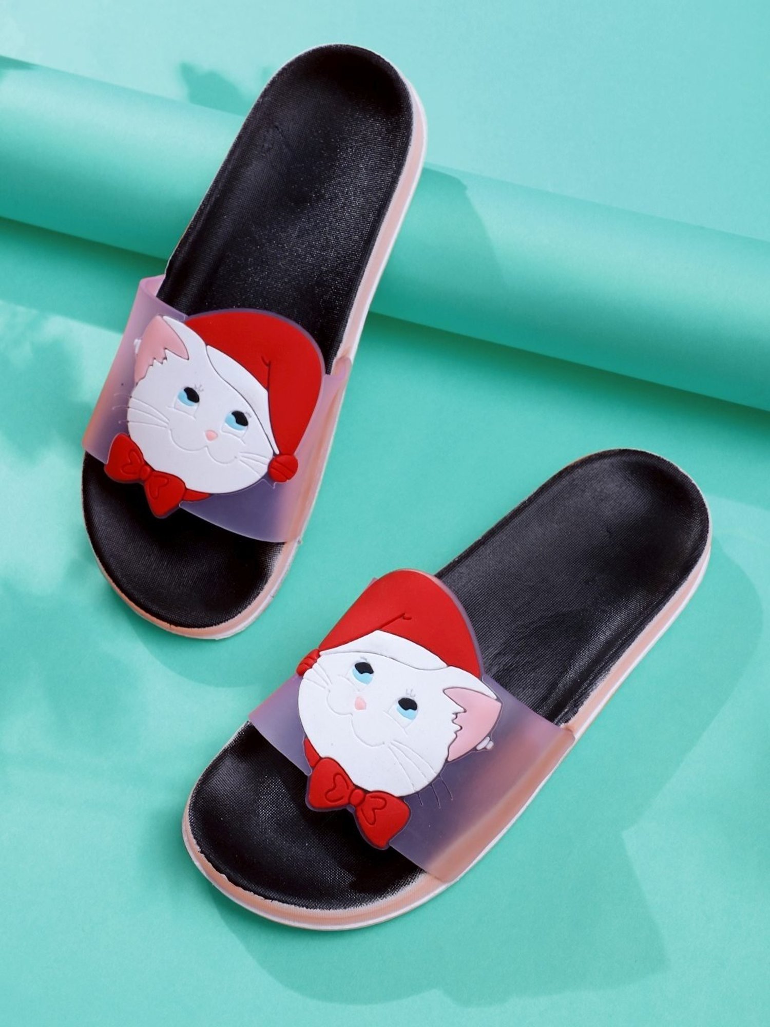 Pampy Angel Women's Black Slides