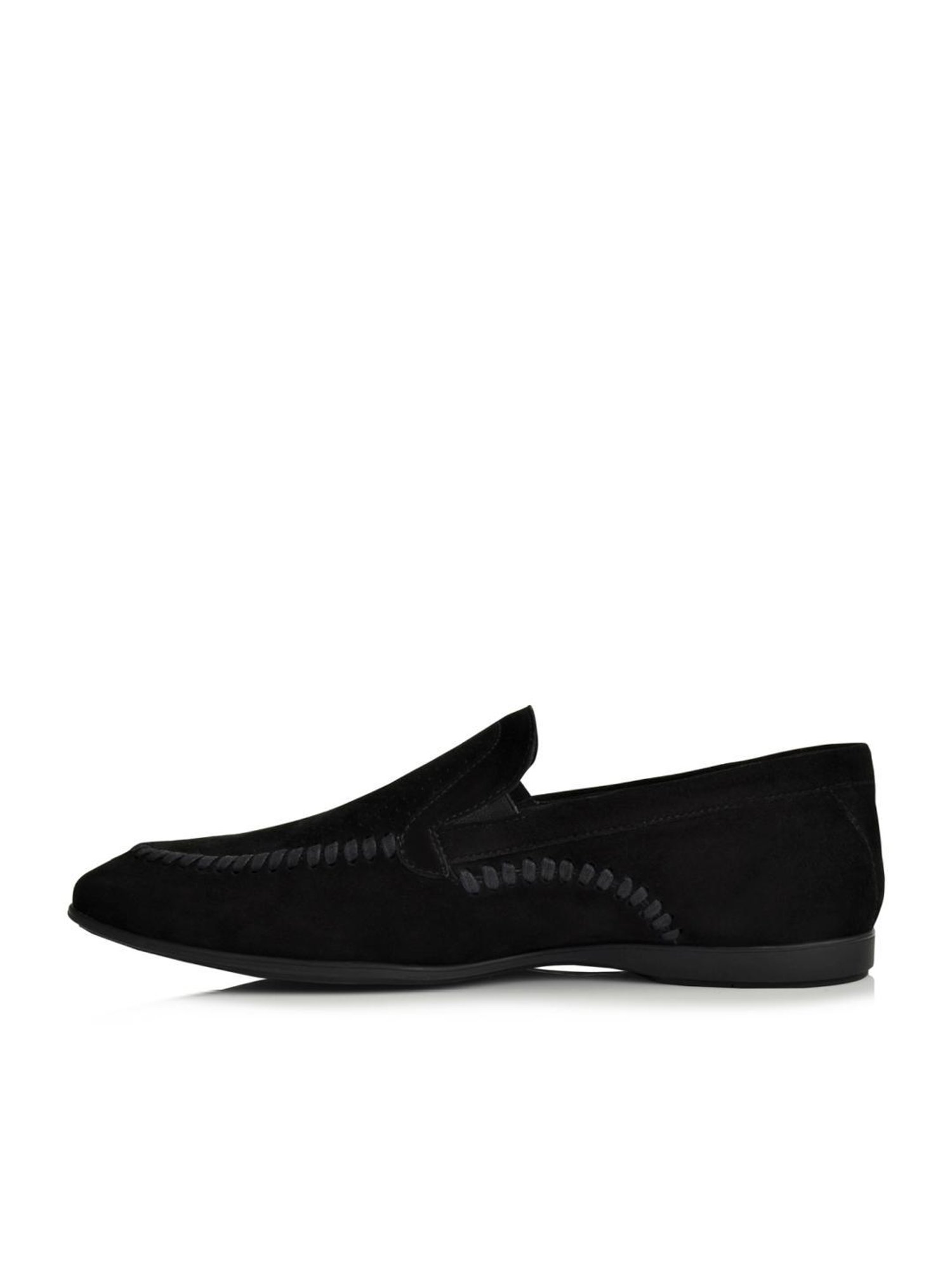 Language Shoes Men's Albert Black Loafers