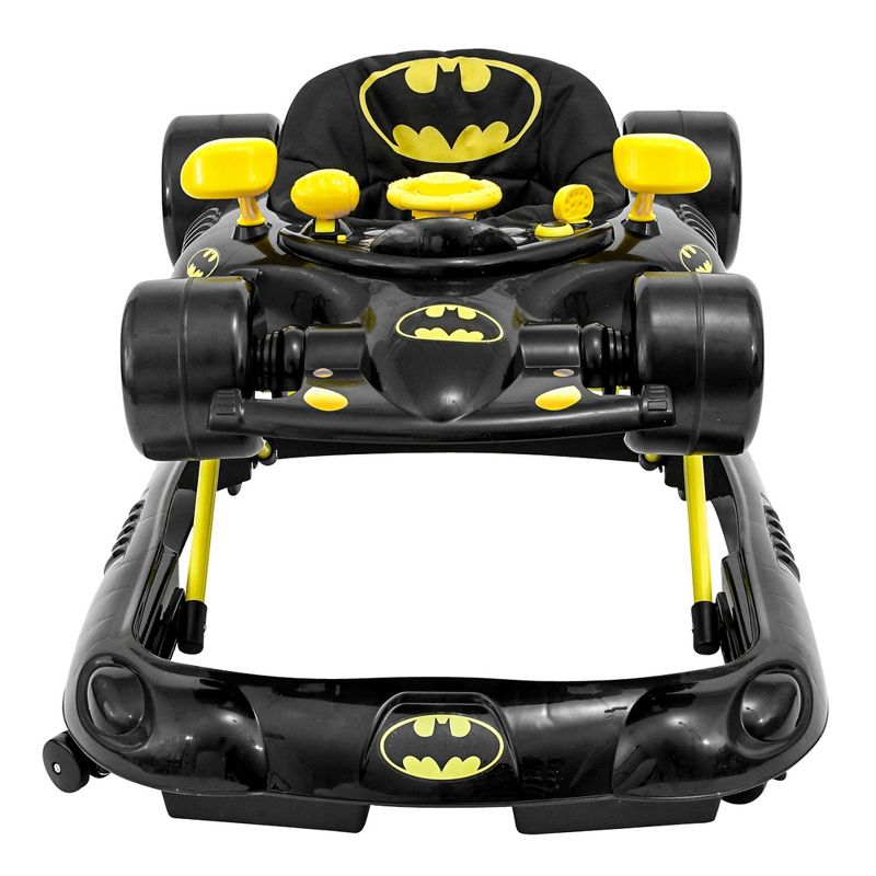 Kids Embrace 5502BATBK DC Comics Supportive Batman Superhero Baby Batmobile Walker for Infants Up to 26 Pounds, Black