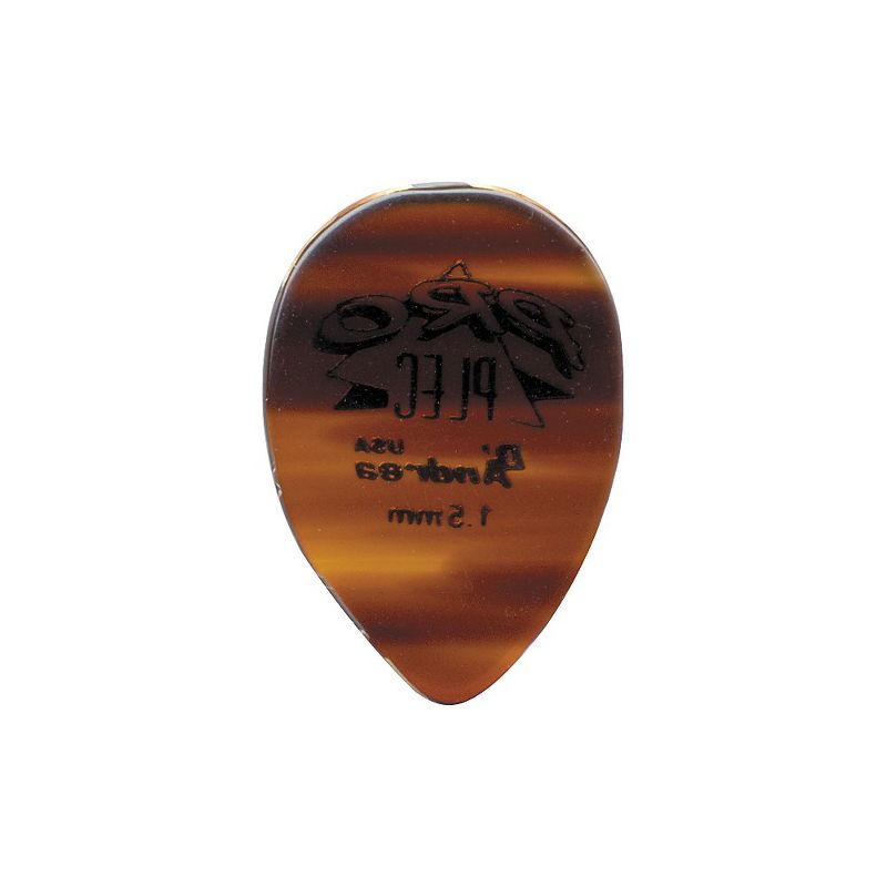 D'Andrea Pro Plec Guitar Picks Small Pointed Teardrop - One Dozen Shell 1.5 mm
