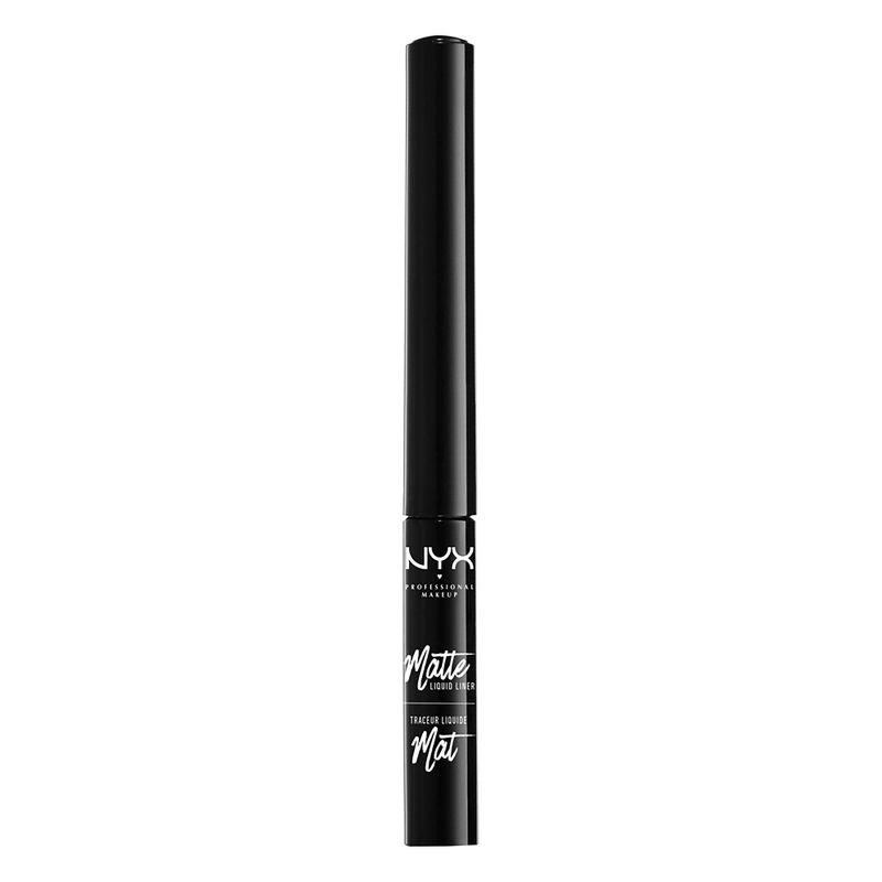 NYX Professional Makeup Matte Liquid Liner - Vegan long-lasting formula - Black - 0.06oz