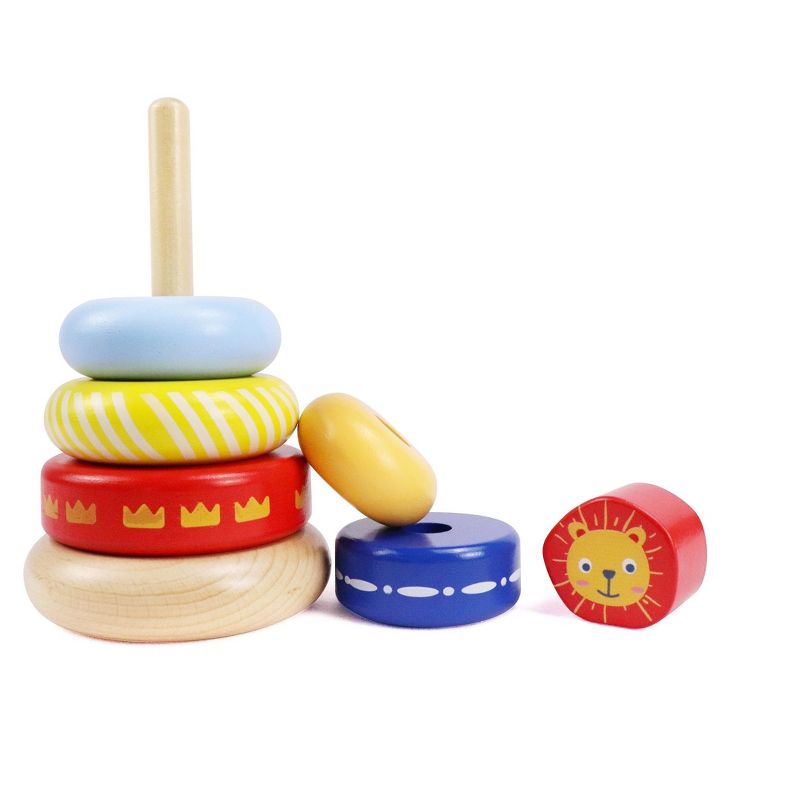 Leo & Friends Leo Stacking Toddler Ring Tower