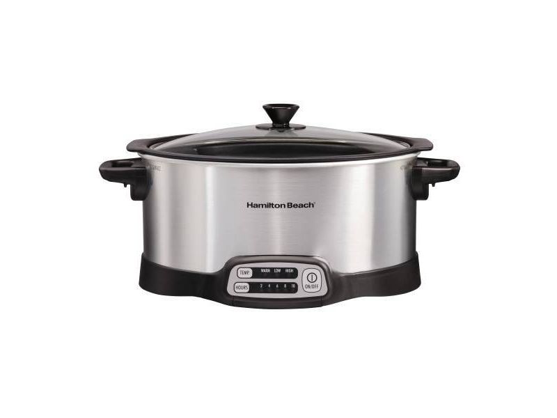 Hamilton Beach 6qt Stovetop Slow Cooker - Silver