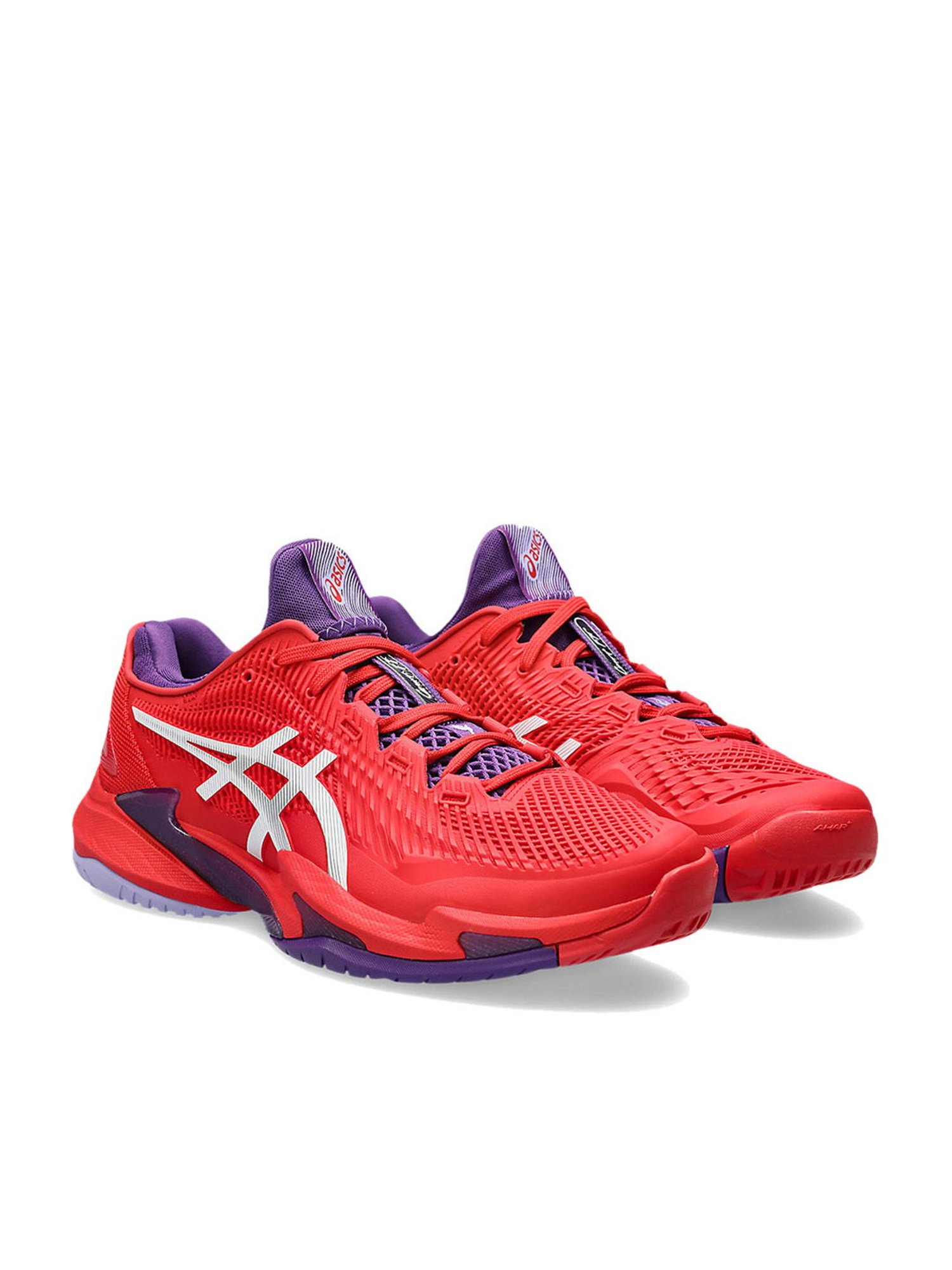 Asics Men's Court FF 3 Novak Red Tennis Shoes