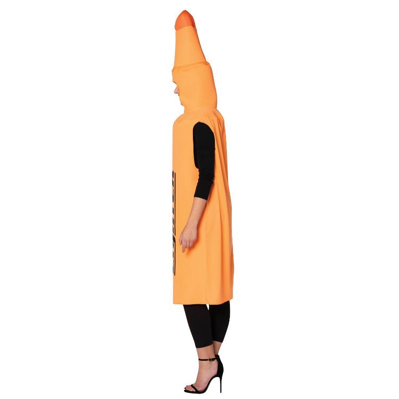 Adult Orange Highlighter Halloween Costume