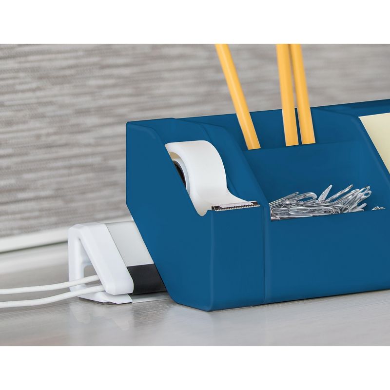 Bostitch Konnect Plastic 9-Piece Desktop KT-CKIT2-BLUE