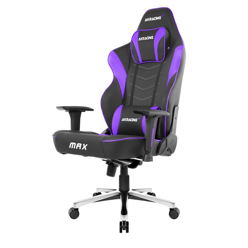 AKRacing Master Series MAX Gaming Chair, Black/Indigo (AK-MAX-BK/IN)