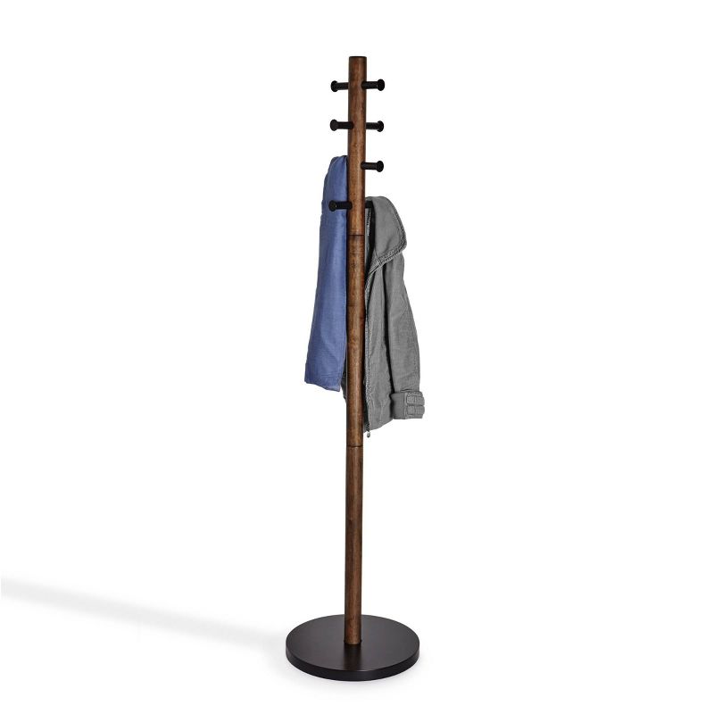 Pillar Coat Rack Black - Umbra