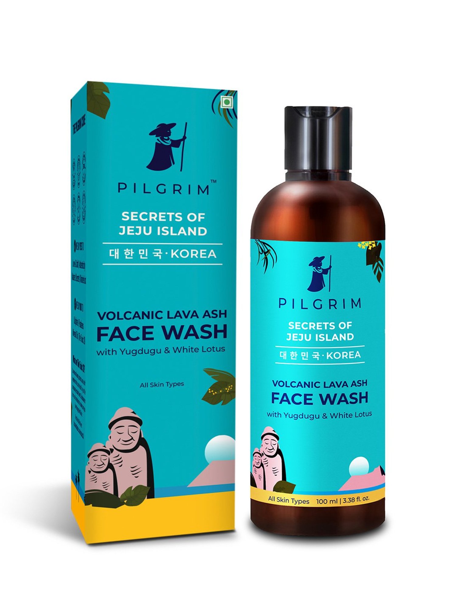 Pilgrim Mild Face Wash Cleanser for Deep Pore Cleansing - 100ml