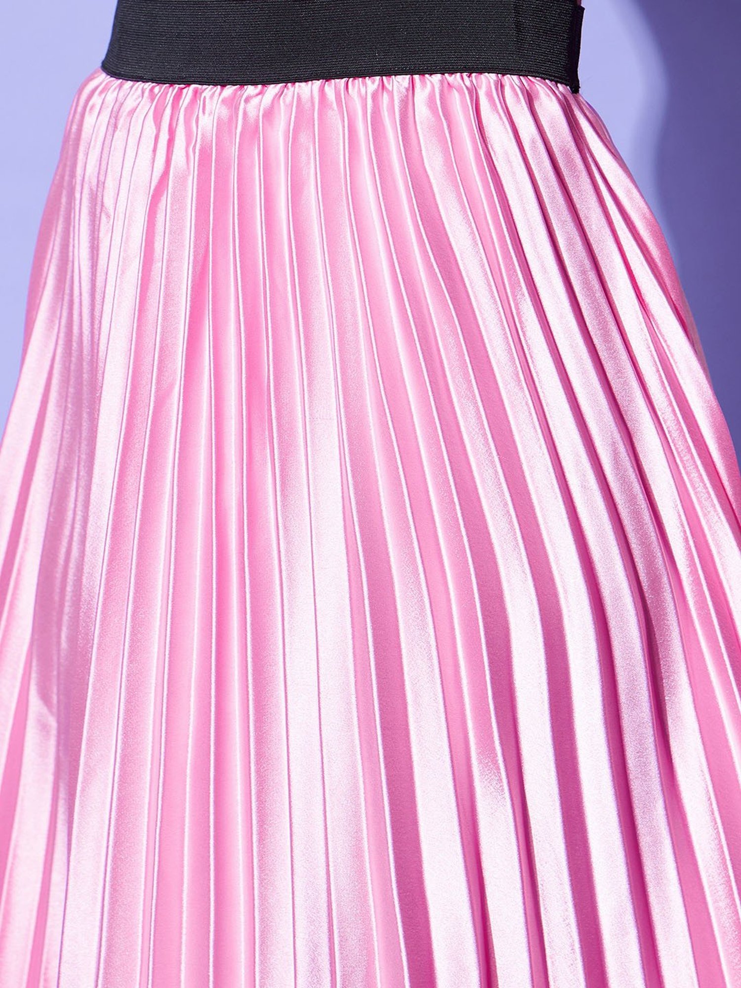 StyleStone Pink A-Line Skirt