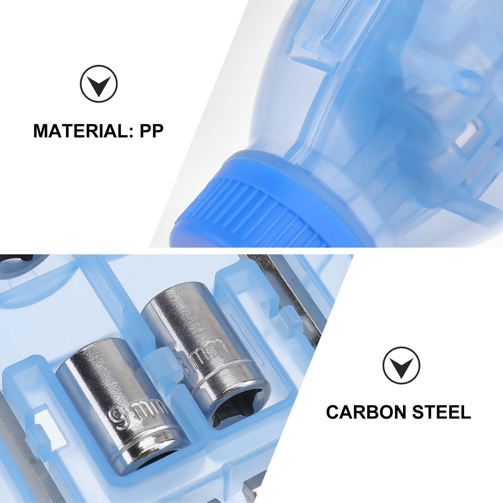 1 Set Bottle-design Screwdriver Kit Tool Set Screwdriver Tool Set (Sky-blue)