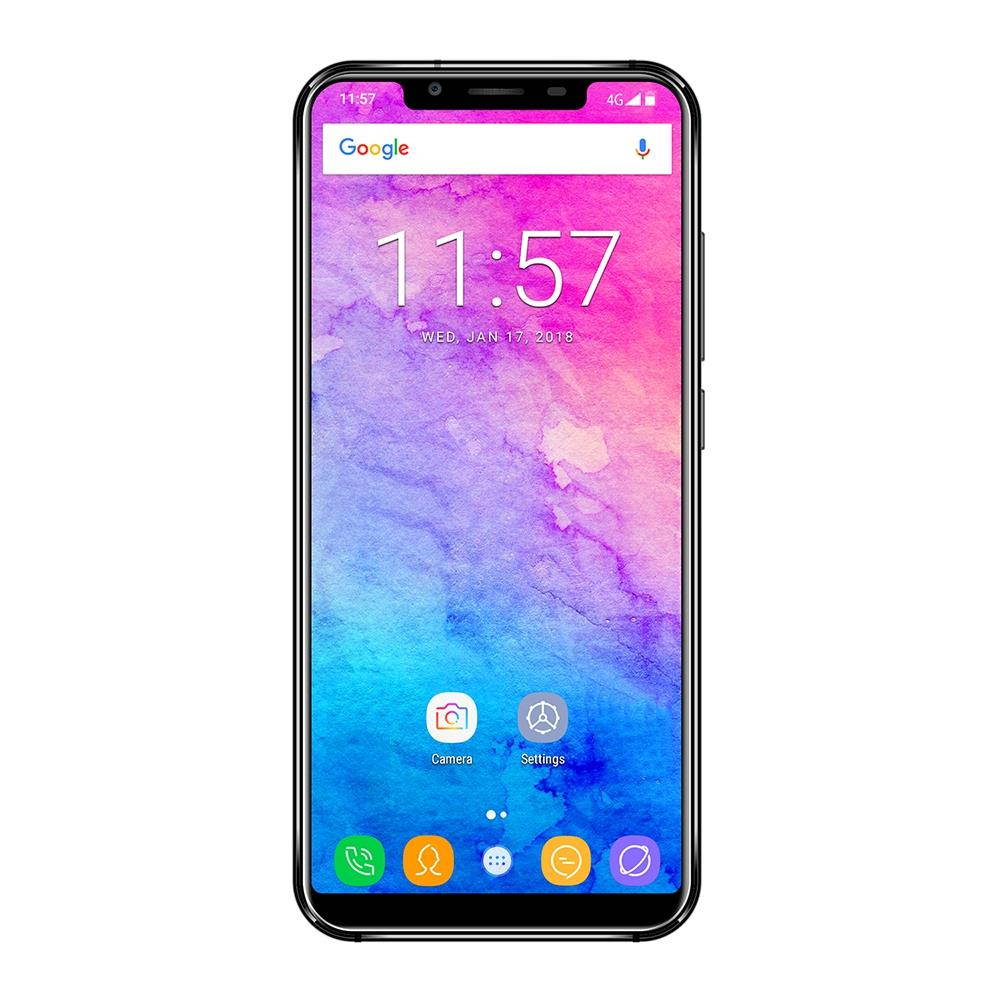 OUKITEL U18 4G Phablet 5.85 inch Android 7.0 MTK6750T Octa Core 1.5GHz 4GB RAM 64GB ROM 4000mAh Battery Dual Rear Cameras Fingerprint Recognition