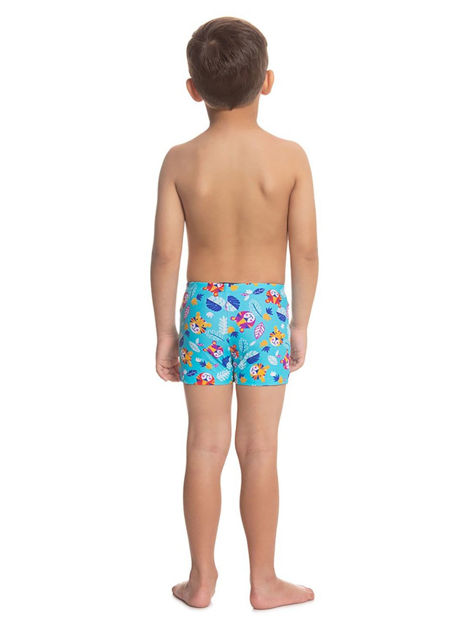 Speedo Kids Blue Printed Swim Shorts