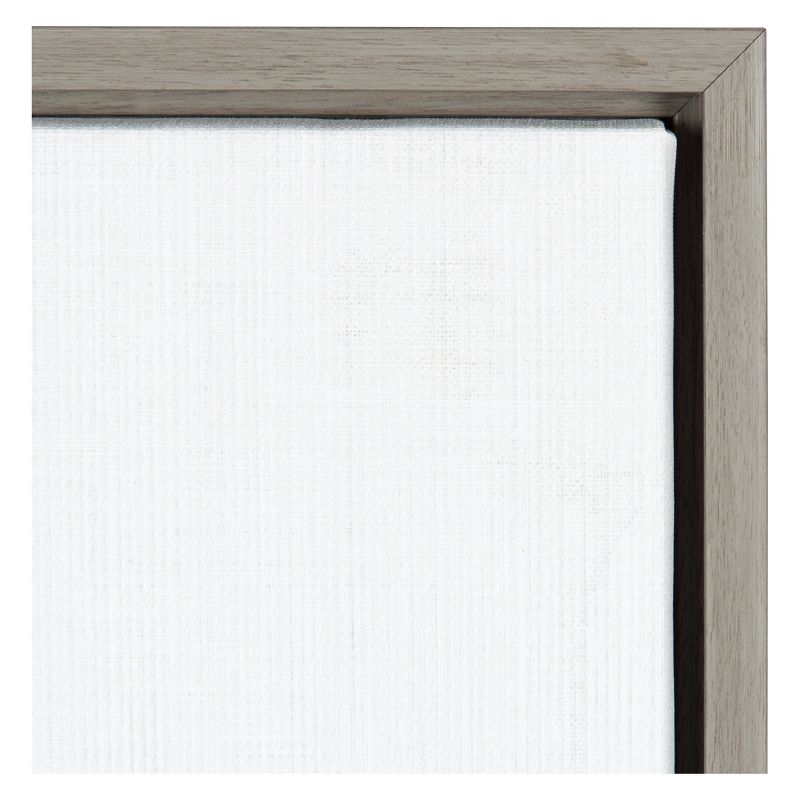 18" x 24" Sylvie Alpaca Bangs Canvas Wall Art by Amy Peterson Gray - Kate and Laurel