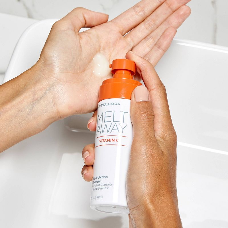 Formula 10.0.6 Melt Away Vitamin C Triple-Action Cleanser - 3.4 fl oz
