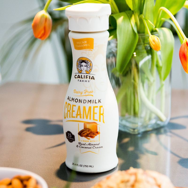 Califia Farms Dairy-Free Pecan Caramel Almond Milk Creamer - 25.4 fl oz