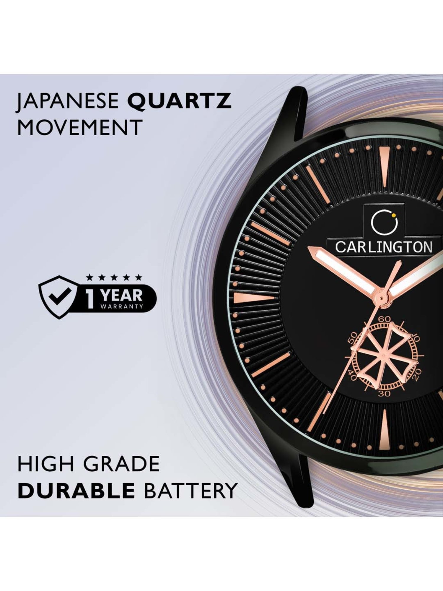 CARLINGTON CT 1020 Analog Watch for Men