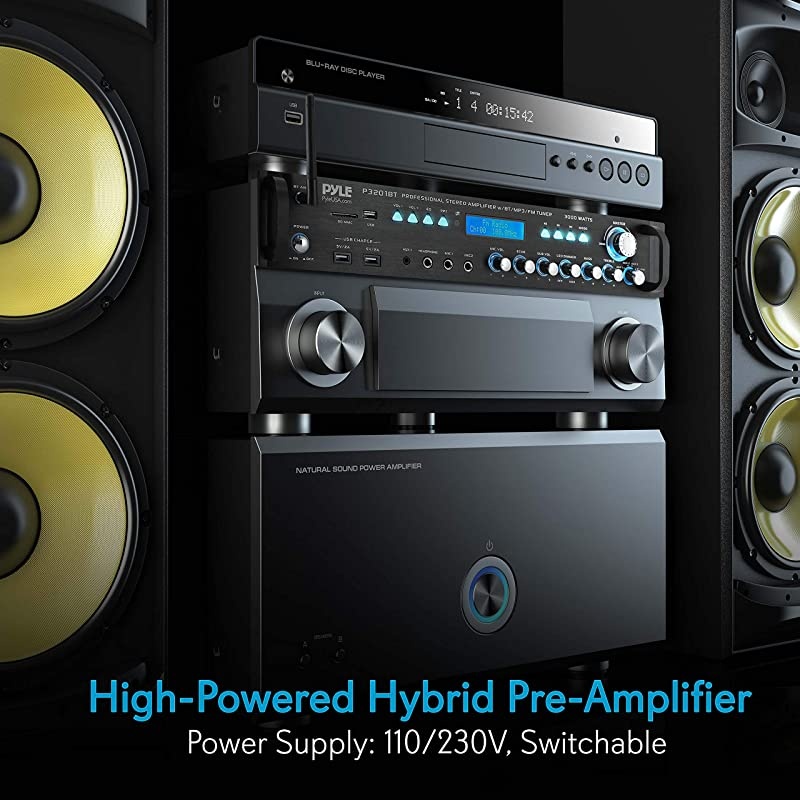 P3201BT Amplifier, Black