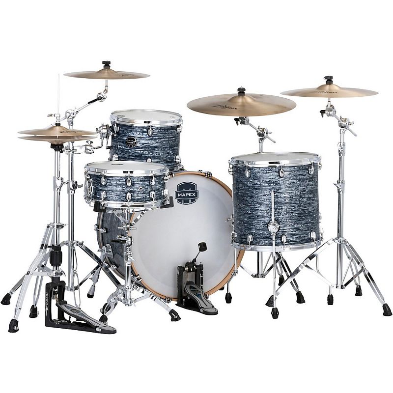 Mapex Saturn V Tour 3-Piece Shell Pack Black Strata Pearl